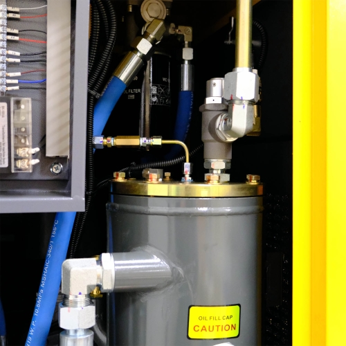 Kompresor śrubowy 3w1 15kW | 2300L/min | Zbiornik 500L i Osuszacz